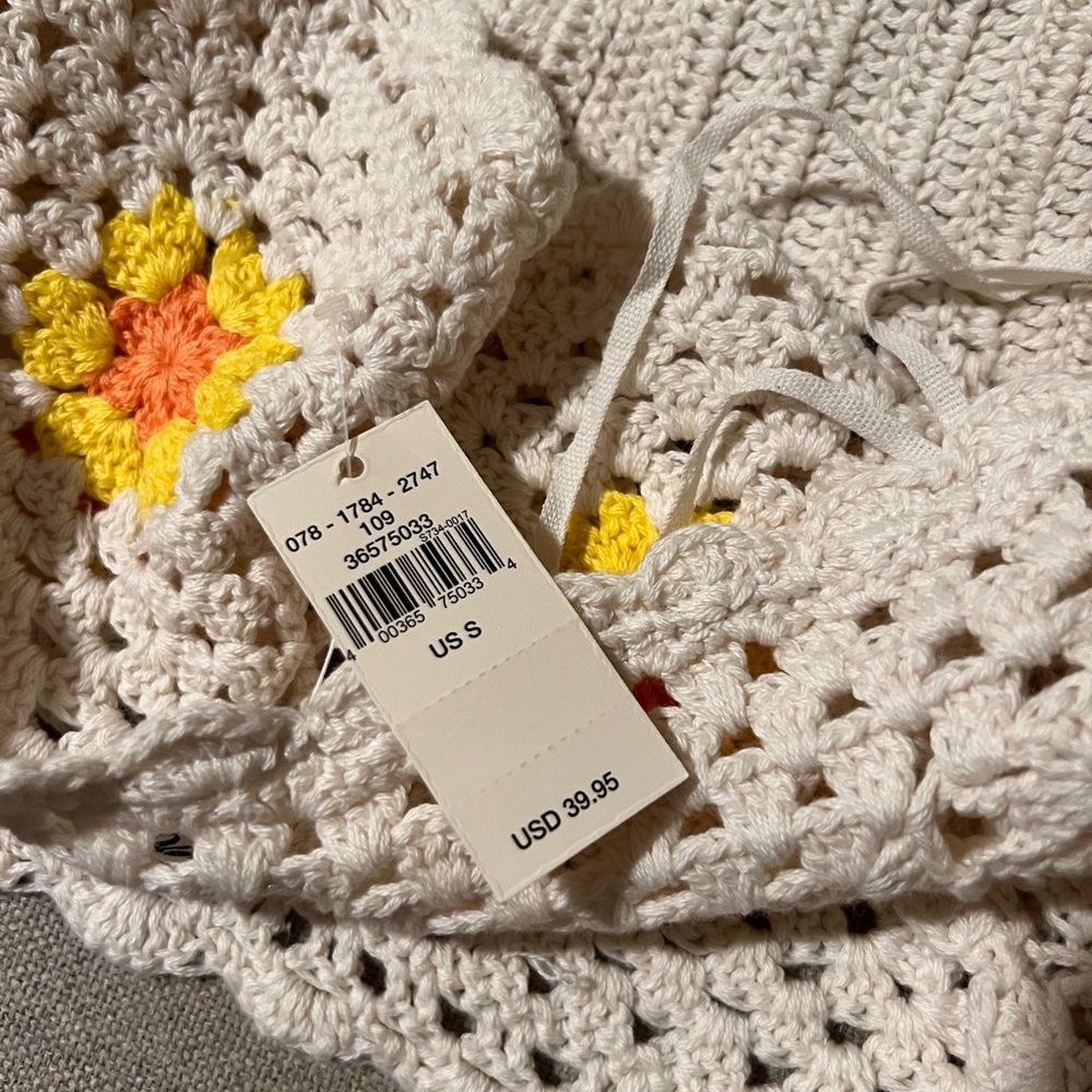 NWT aerie crochet crop top - Picture 4 of 5